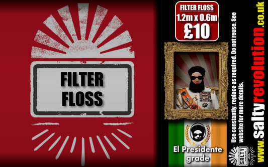 Super fine Filter Floss by Salty Revolution